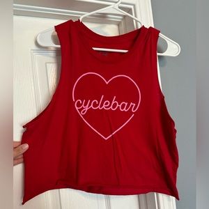 CycleBar cropped muscle tank